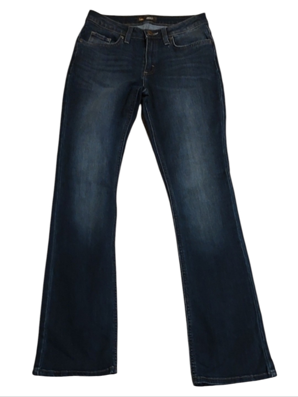 Lee Women's Deep Blue Boot Cut Jeans Size 2 Long (JEAN12)